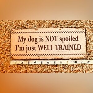 Dog Lovers Wall Decor Metal Sign